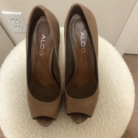 Aldo nude leather heels - Picture 2 of 6
